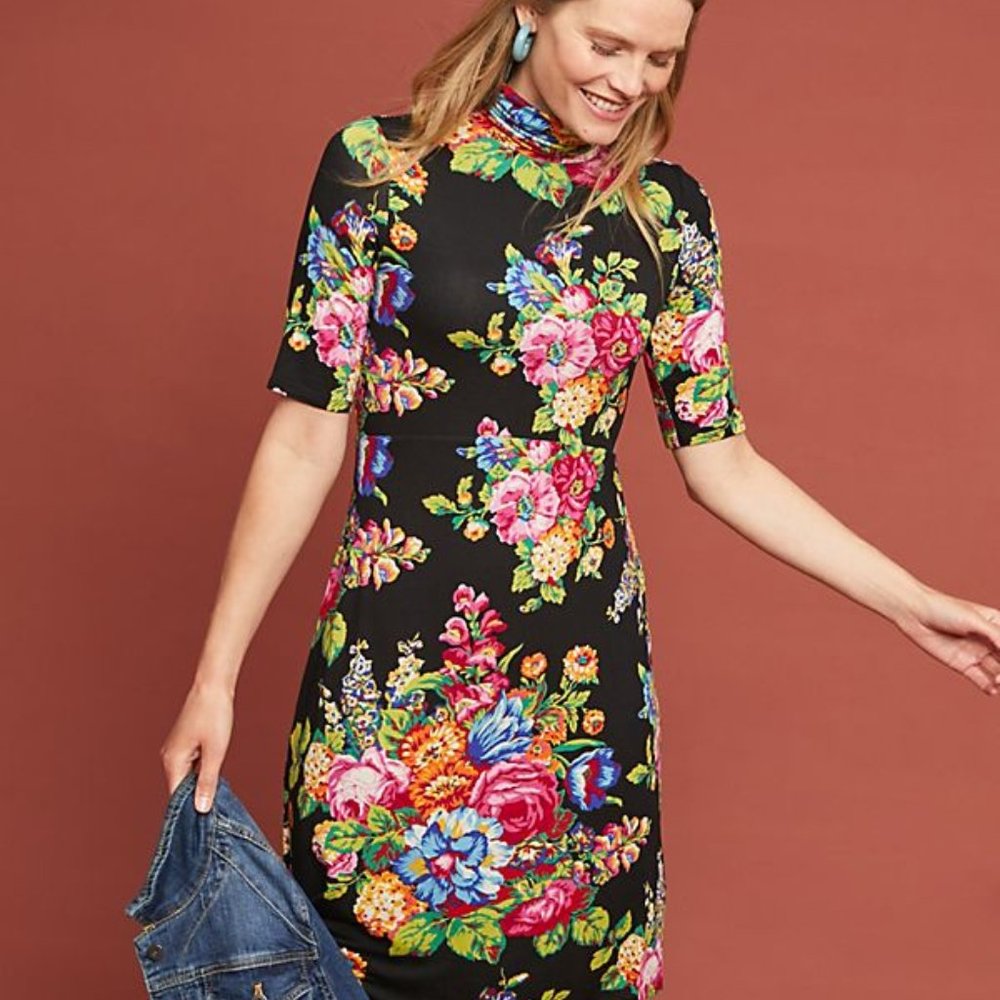 Anthropologie Floral Sundress